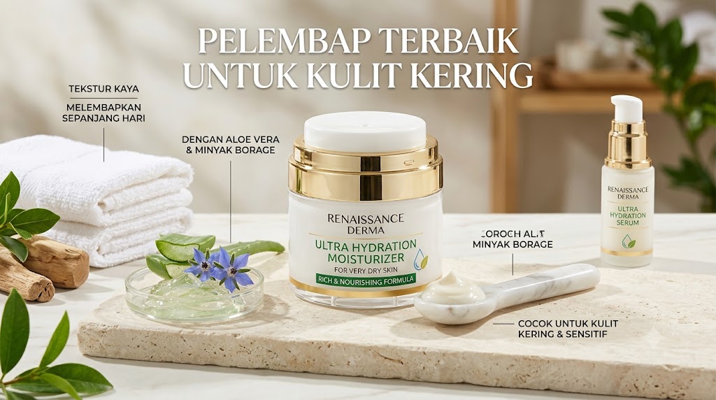 Moisturizer untuk kulit kering