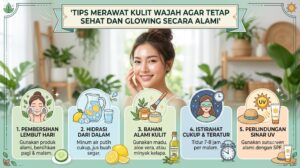 Tips Merawat Kulit Wajah Agar Tetap Sehat dan Glowing Secara Alami