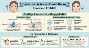 Hyaluronic Acid untuk Kulit Kering, Benarkah Efektif?