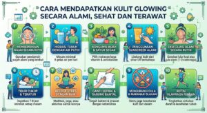 Cara Mendapatkan Kulit Glowing Secara Alami, Sehat dan Terawat