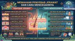 Penyebab Jerawat dan Cara Mencegahnya