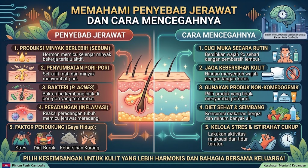 Penyebab Jerawat