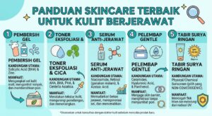 Skincare Terbaik untuk Kulit Berjerawat